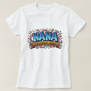 Oma Het Hart De Ziel De Legende Comic Pop Art T-shirt