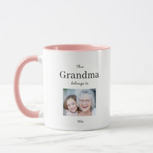 Oma hoort bij, aangepaste foto koffiemok mok