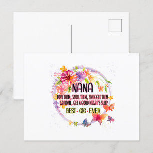 Oma, hou van ze, verwen ze, knuffel ze briefkaart