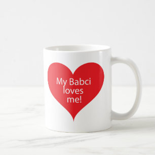 Oma houdt van me Babci Koffiemok