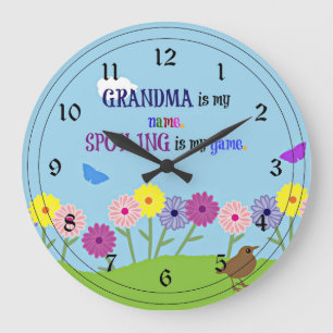 Oma is mijn naam. Spoil is mijn spel. Grote Klok