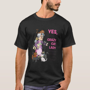 Oma Ja Ik Ben De Gekke Kat Oma/Opa T-shirt