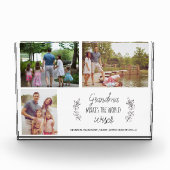 Oma je foto collage dag cadeau grootouders (Voorkant)