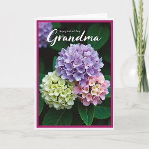 Oma Kaart met Roze Tinten