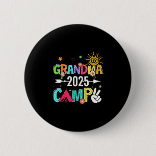 Oma Kamp 2025 Familie Vakantie Zomer Kamperen C Ronde Button 5,7 Cm