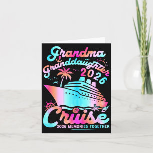 Oma kleindochter cruise 2026 herinneringen moeders kaart