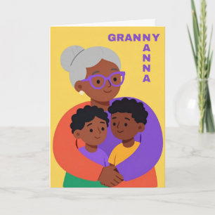 Oma Knuffel Moederdag kaart