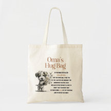 Oma knuffeltas (Enkelvoud)