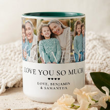Oma Liefde Gepersonaliseerde 5 Foto Collage Cadeau
