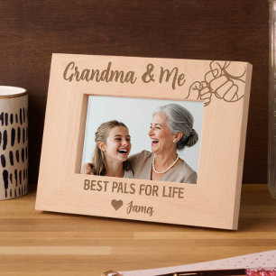 Oma & Me - Beste vrienden voor het leven van klein Gegraveerde Lijstjes