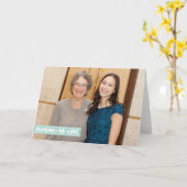 Oma + Me = Liefde! Kaart (Gele Bloem)