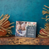 Oma Moeder Moederdag Foto Fotoplaat (Zijkant)