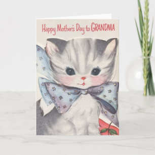 oma Moederdag Cat Kaart