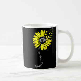 Oma Moederdag Zonnebloem Familie Genoemd Te Worden Koffiemok