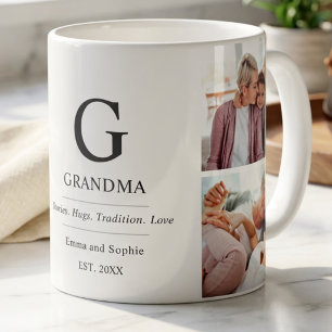 Oma Multi Foto Oma Typografie Schattig Koffiemok