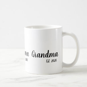 Oma nieuw grootmoeder geschenk koffiemok