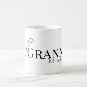 Oma of Grammy Gevestigde Traditie Jaar Modern  Koffiemok