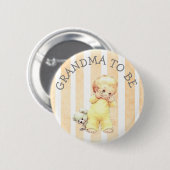 Oma om  Baby Graphics Button te zijn (Voorkant /achterkant)