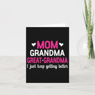 Oma Oma Grootmoeder Ik Wordt Maar Beter Kaart