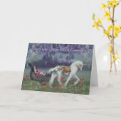 Oma, oma worden kaart (Gele Bloem)