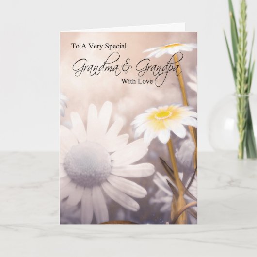 Oma & Opa - de Kaart van de Dag van Grootouders - (Voorkant)