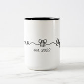 Oma & Opa Tweekleurige Koffiemok (Center)