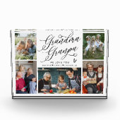 Oma & opa We houden van foto's collage (Voorkant)