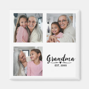 Oma Opgericht 3 Foto Oma Dag Magneet