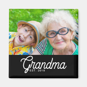 Oma Opgericht Foto Oma-dag Magneet