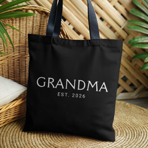 Oma Opgericht Nieuwe Oma Cadeau Draagtas
