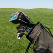 Oma Opgericht Script 3 Foto Golfheadcover (Insitu)