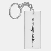 Oma opgericht sleutelhanger (Voorkant Links)