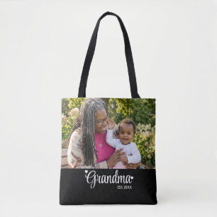 Oma Opgerichte Script Foto Oma Cadeau Draagtas