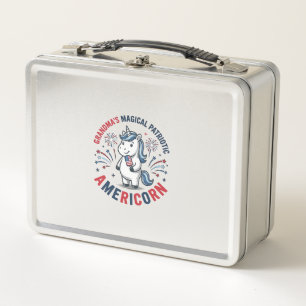 Oma patriottisch Americorn eenhoorn shirt ontwerp_