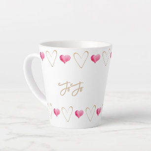 Oma Persoonlijke naam Hart Latte Mok