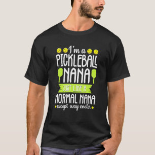 Oma Pickleball Nana Papa Cool Paddle Ball T-shirt