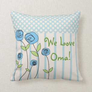 Oma Pillow "We houden van Oma!" Kussen