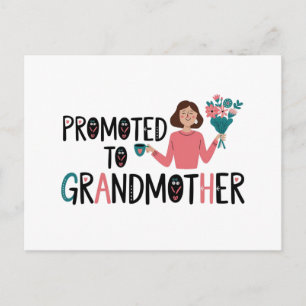 Oma promotie briefkaart