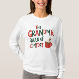Oma Queen van Comfort Hot Coco T-shirt