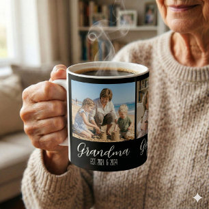 Oma Richtte 3 Foto Oma/opa-dag op Koffiemok