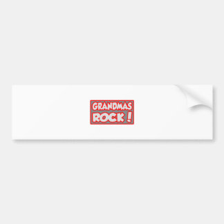 Oma Rock! Bumpersticker