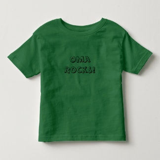Oma Rocks. Kinder Shirts