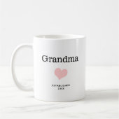 Oma, Roze hart, Eigen foto Koffiemok (Links)