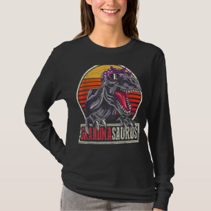 Oma Saurus Rex Dinosaur Grandmasaurus Familie M T-shirt