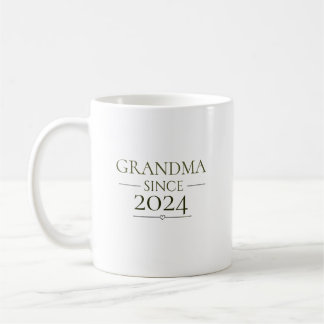 Oma Sinds Gepersonaliseerd Jaar Minimalistisch Fam Koffiemok