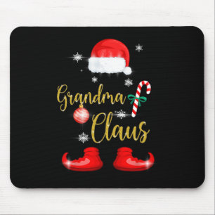 Oma Sinterklaas Leuk Familie Kerstmis Pjs voor G Muismat