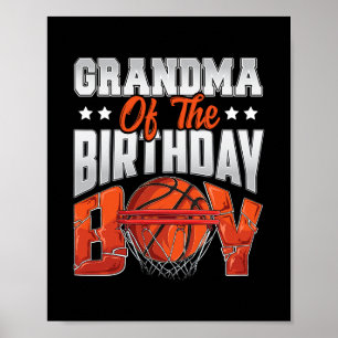 Oma Sketll Verjaardag Jongen Familie Ller Verjaard Poster