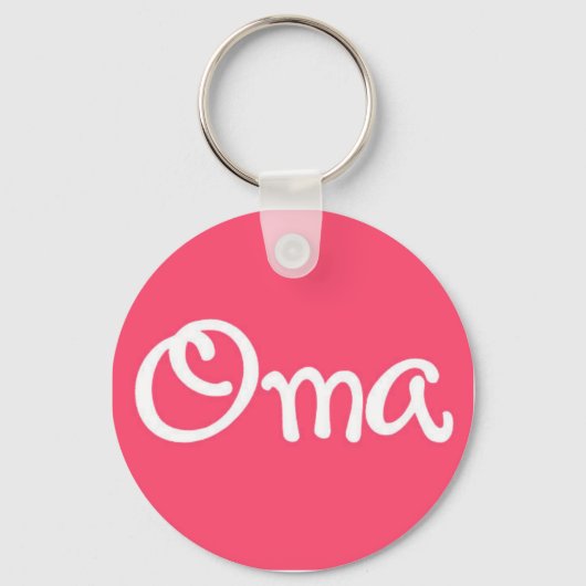 Oma Sleutelhanger (Voorkant)
