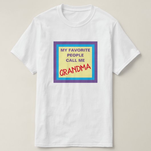 OMA T-SHIRT (Design voorkant)
