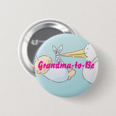 Oma-to-be Ronde Button 5,7 Cm (Voorkant /achterkant)